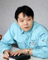 開発技術課の水口人史課長