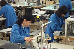 縫製工程