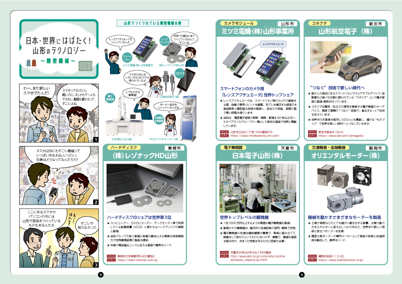 中学生用PDF８－９ページ